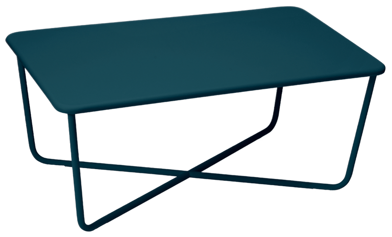 Croisette Low Table - Fermob - Outdoor Furniture - Chili Red - HORNE