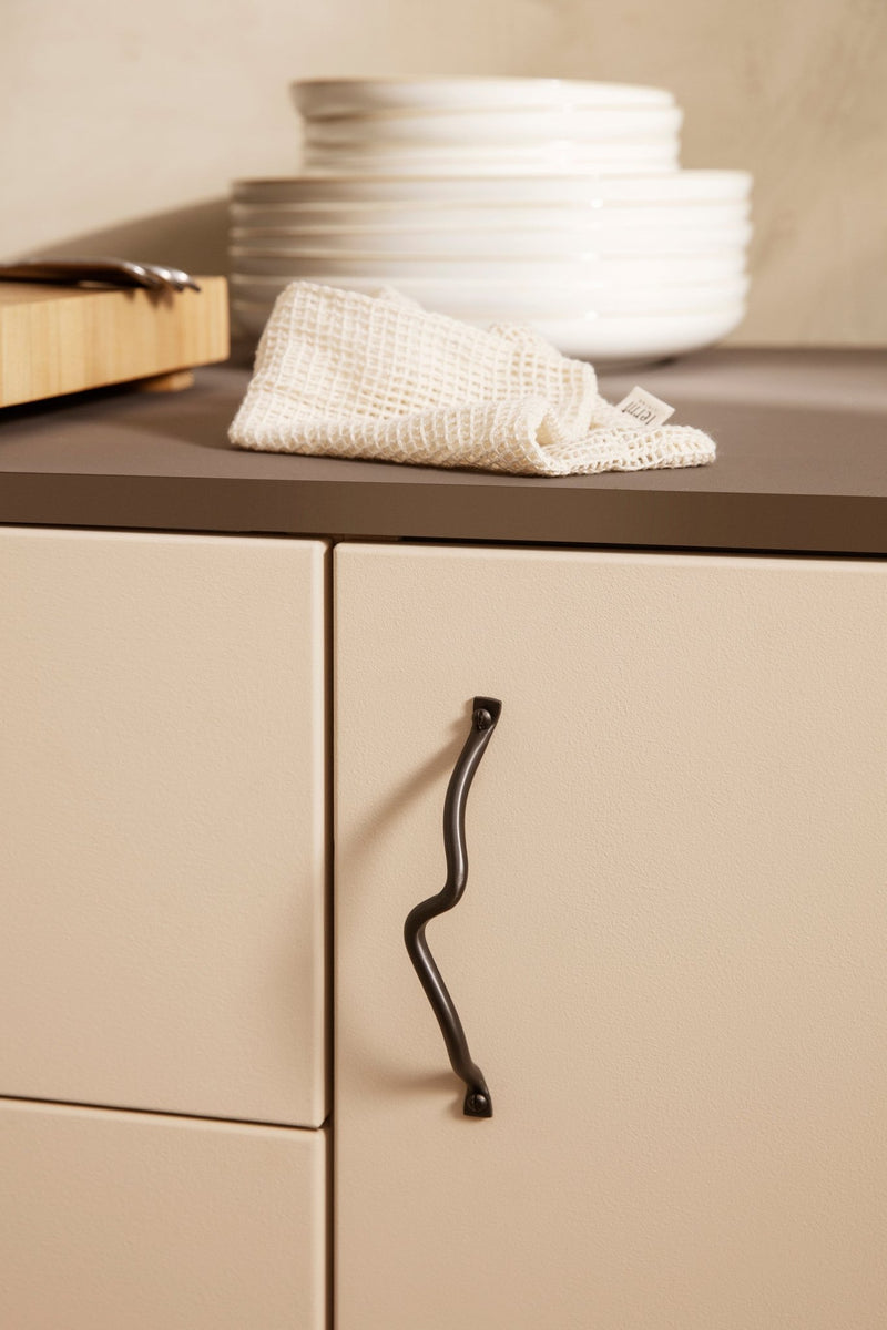 Curvature Handle - Ferm Living - Hangers & Hooks - Brass - HORNE