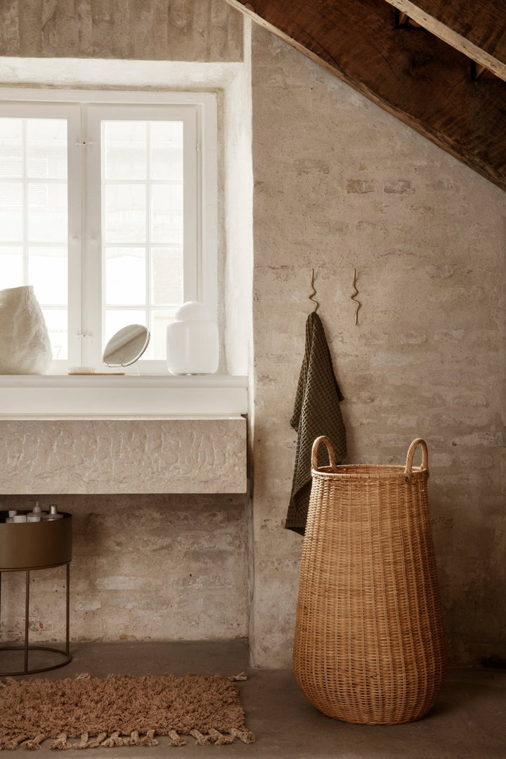 Curvature Hook - Ferm Living - Hangers & Hooks - Black Brass - HORNE