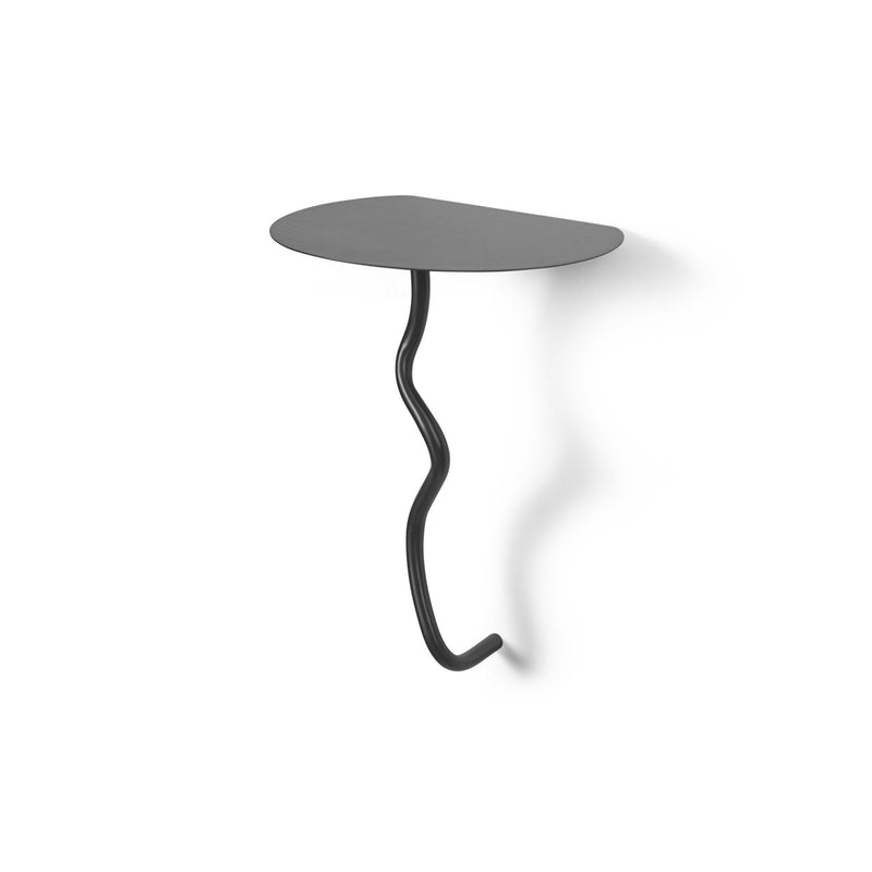 Curvature Wall Table - Ferm Living - Accent Tables - Brass - HORNE