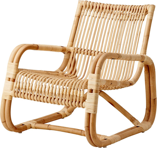 Curve Indoor Lounge Chair - Cane Line - Chairs - Natural - HORNE