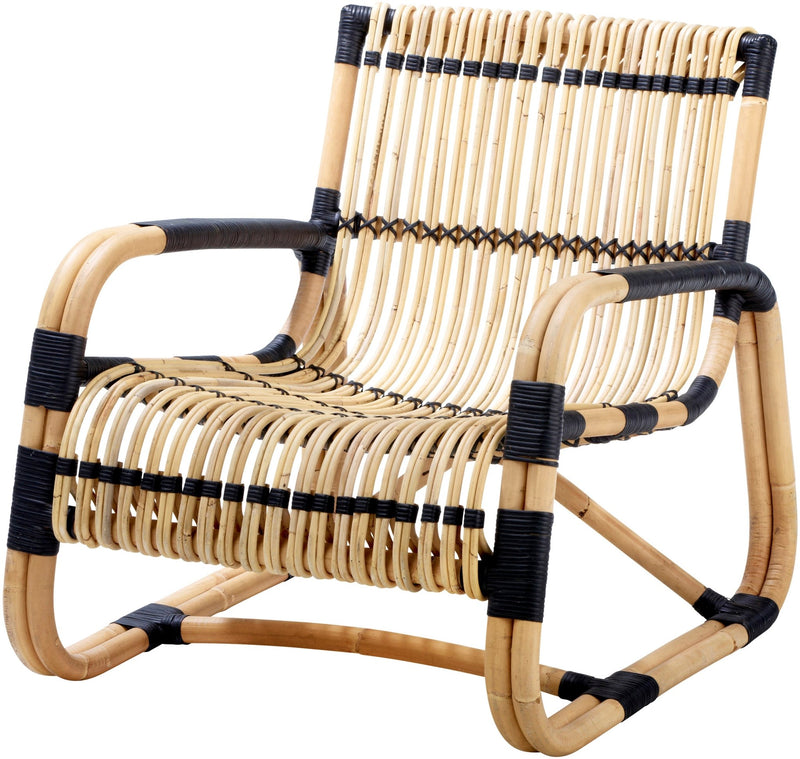 Curve Indoor Lounge Chair - Cane Line - Chairs - Natural - HORNE