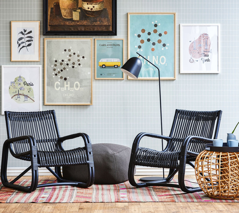 Curve Indoor Lounge Chair - Cane Line - Chairs - Natural - HORNE