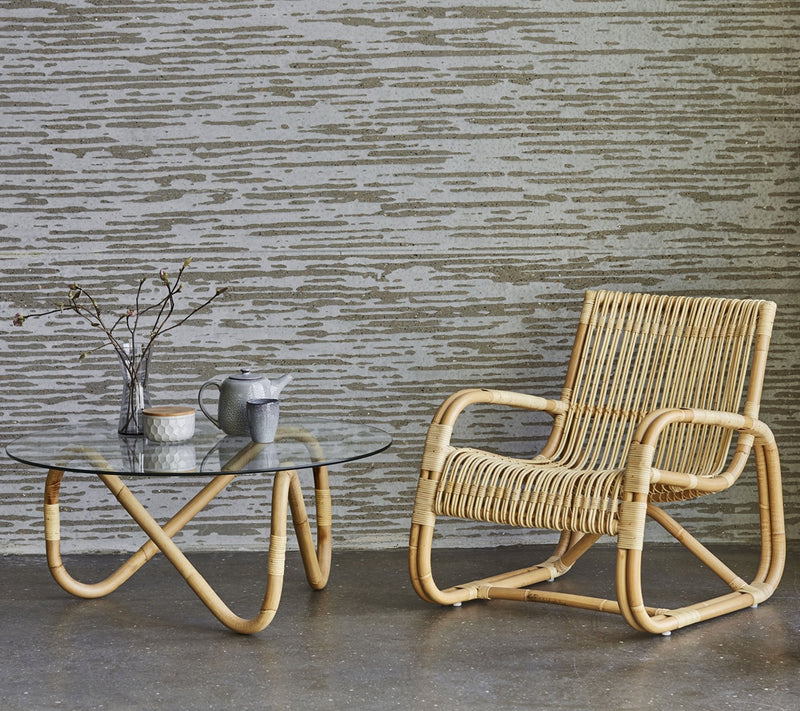 Curve Indoor Lounge Chair - Cane Line - Chairs - Natural - HORNE