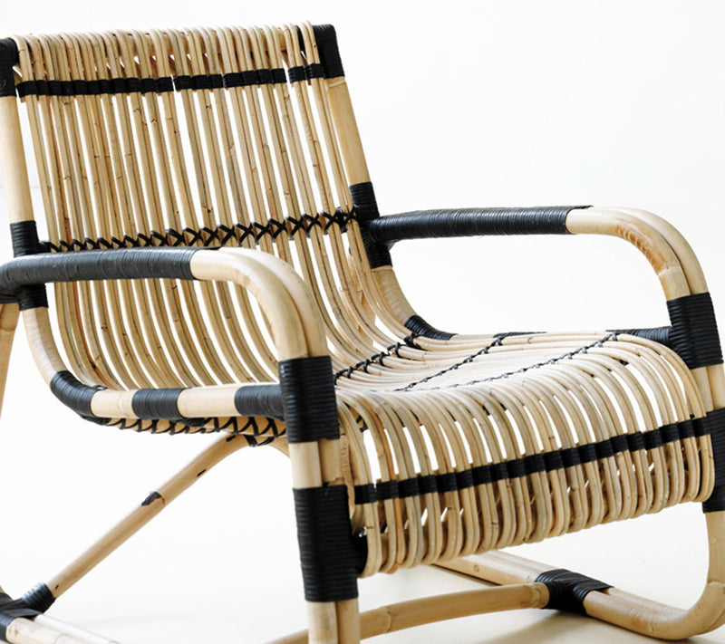 Curve Indoor Lounge Chair - Cane Line - Chairs - Natural - HORNE