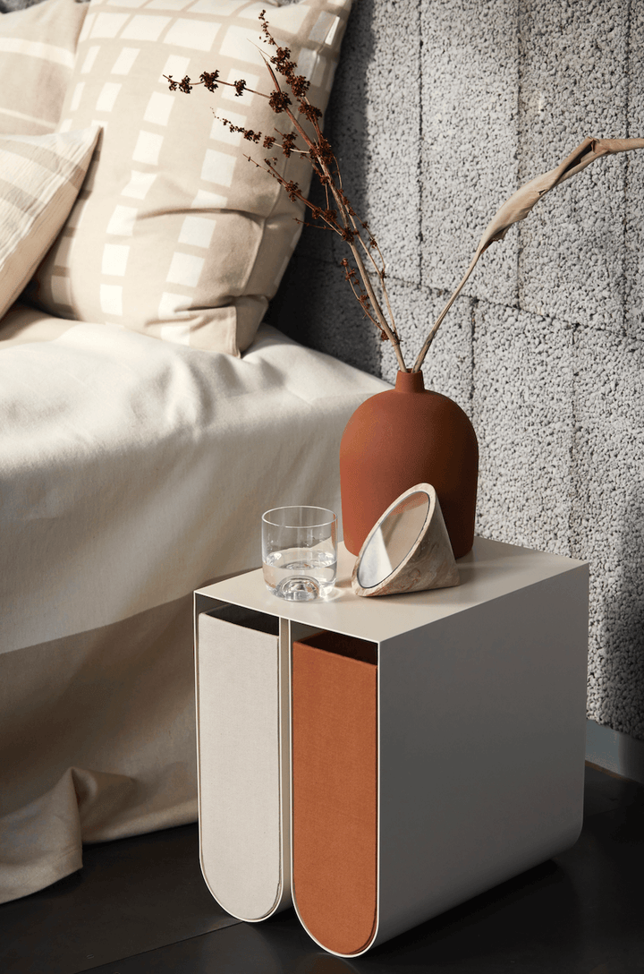 Curved Box - Kristina Dam - Storage + Organization - Medium - Grey - HORNE