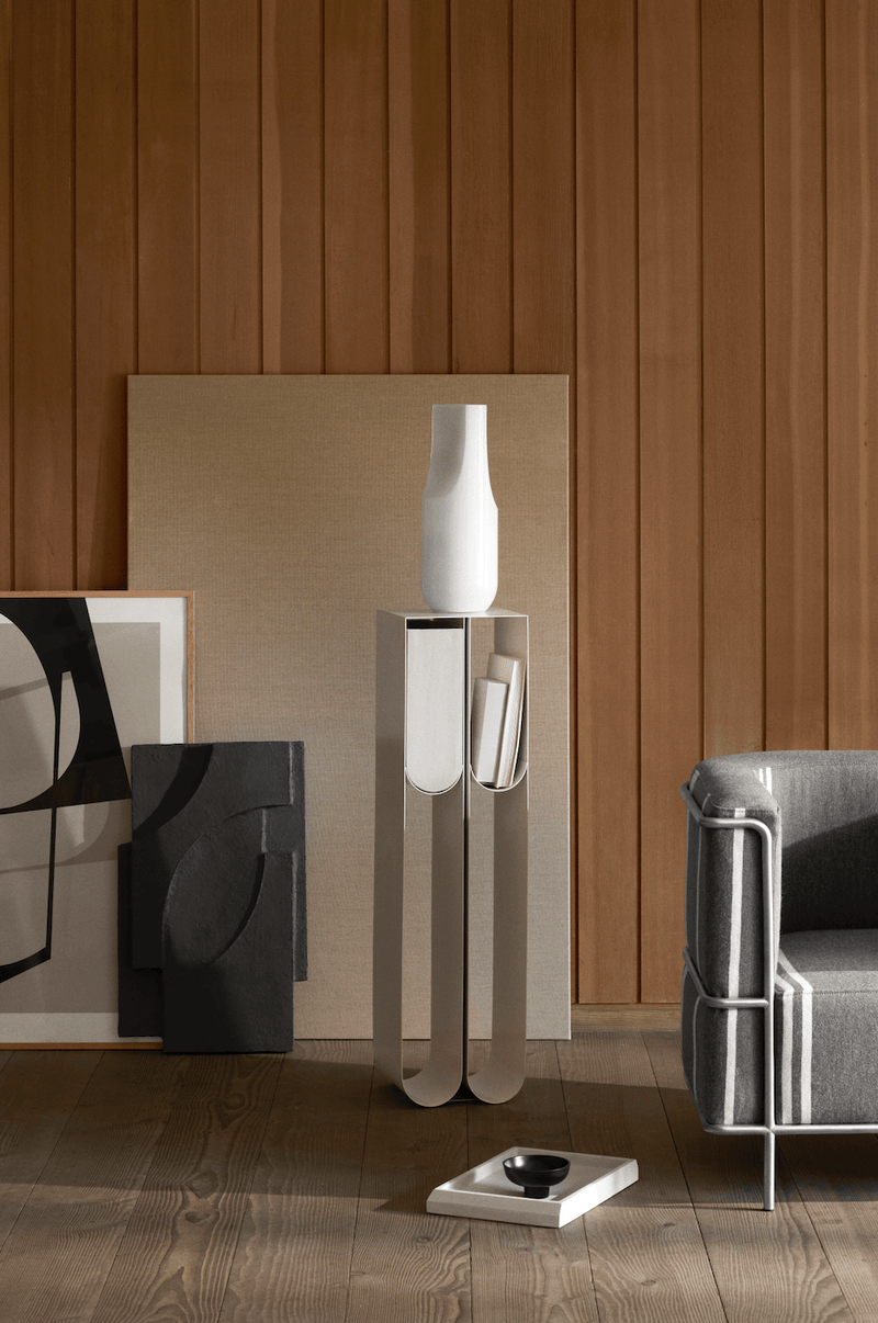 Curved Box - Kristina Dam - Storage + Organization - XX Small - Grey - HORNE