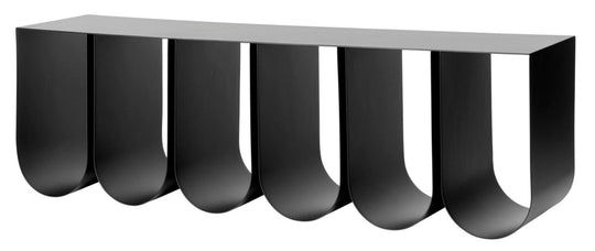 Curved Wall Shelf - Kristina Dam - Shelving - Black - HORNE