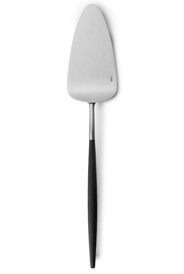 cutipol Goa Cake Server - Brushed Steel/Black Handle