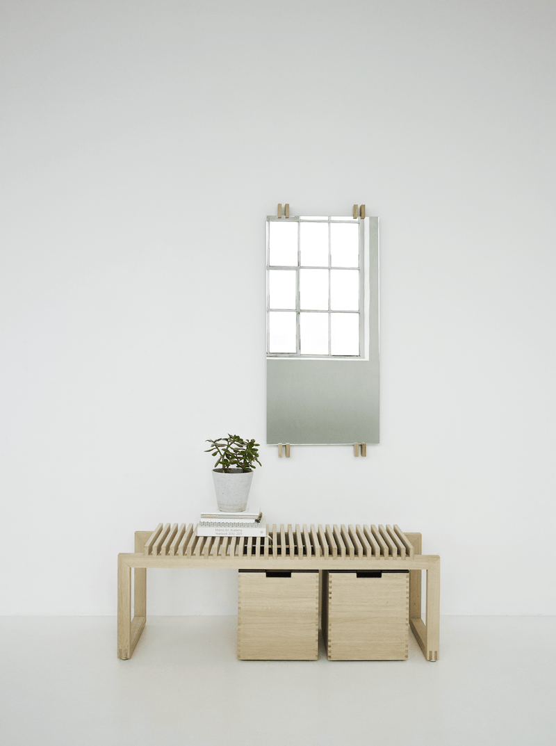 Cutter Mirror - Skagerak by Fritz Hansen - Mirrors - Oak - HORNE