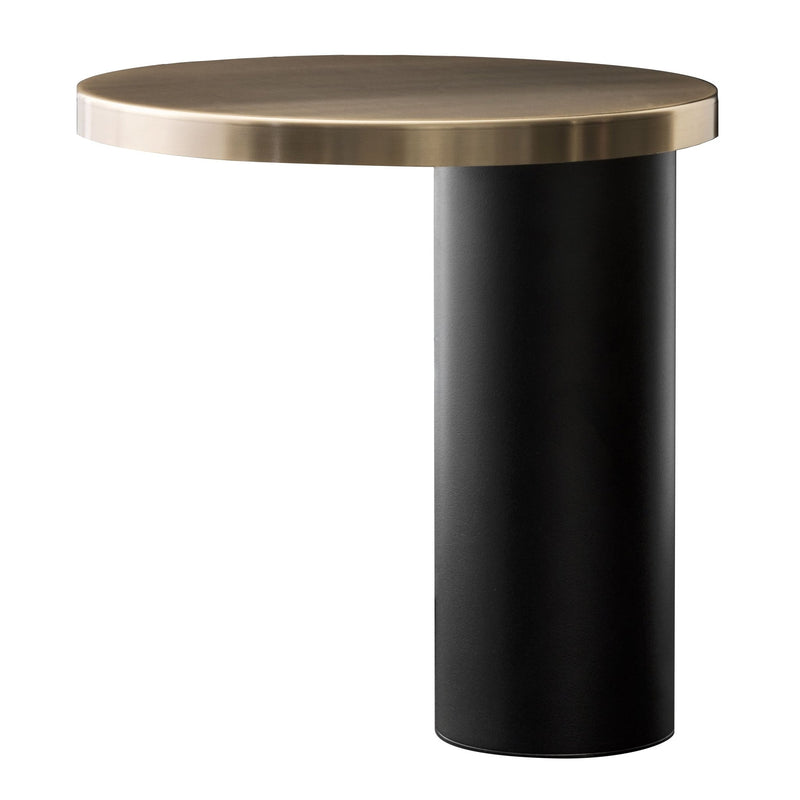 Cylinda Table Lamp - Oluce - Table + Task - Black - HORNE