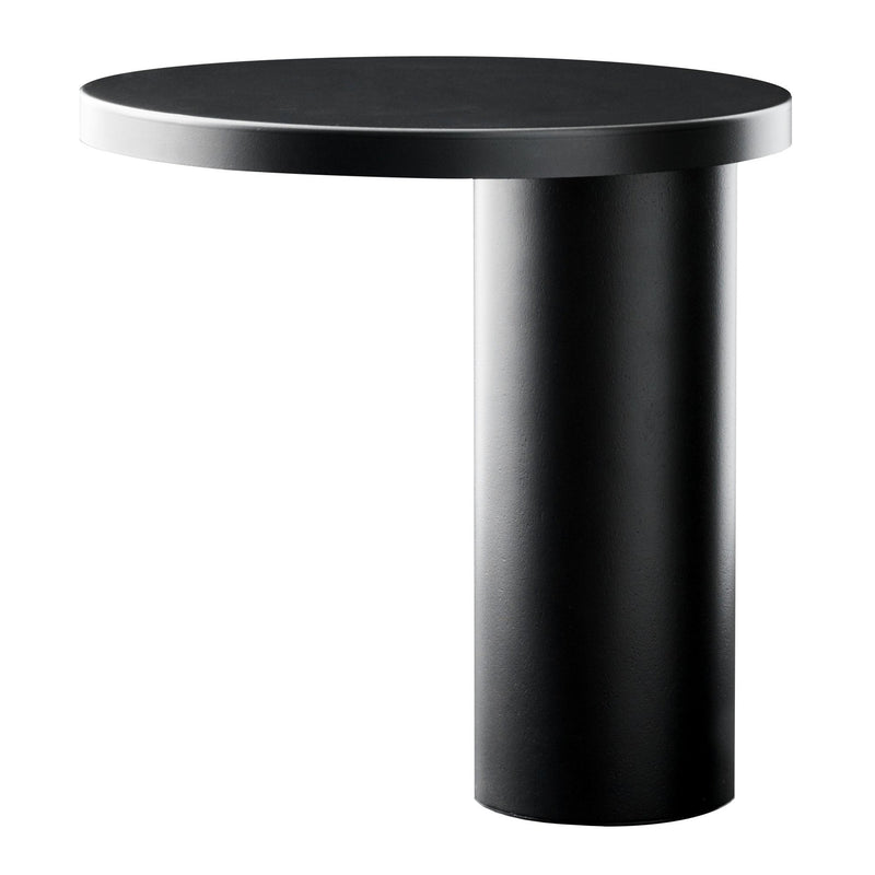 Cylinda Table Lamp - Oluce - Table + Task - Black - HORNE