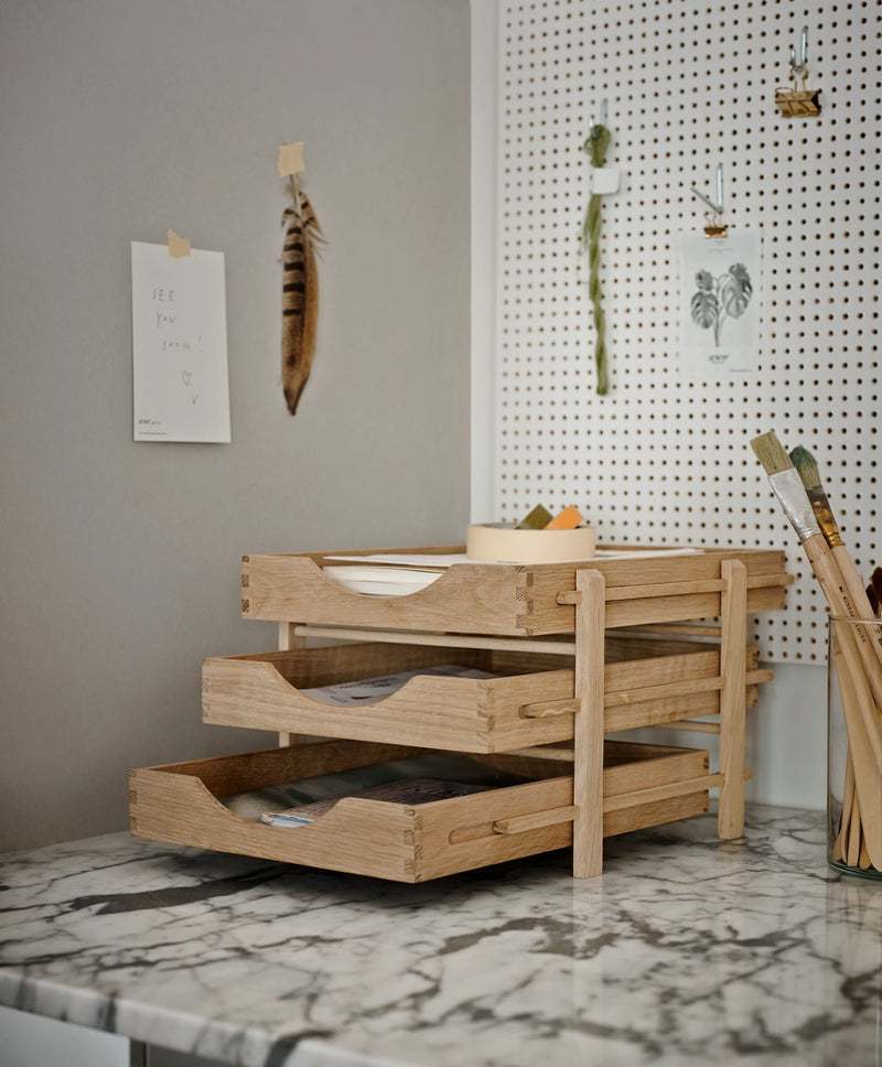 Dania Letter Tray - Skagerak by Fritz Hansen - Storage + Organization - HORNE
