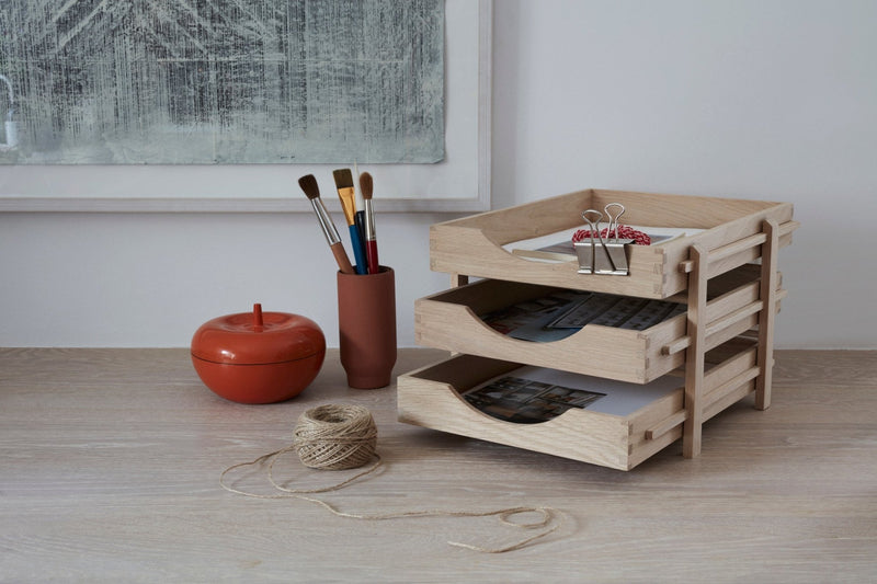 Dania Letter Tray - Skagerak by Fritz Hansen - Storage + Organization - HORNE