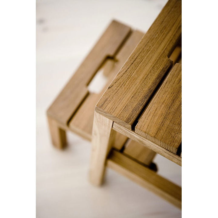 Dania Step Ladder - Teak - Skagerak by Fritz Hansen - Ladder + Step Stool - HORNE
