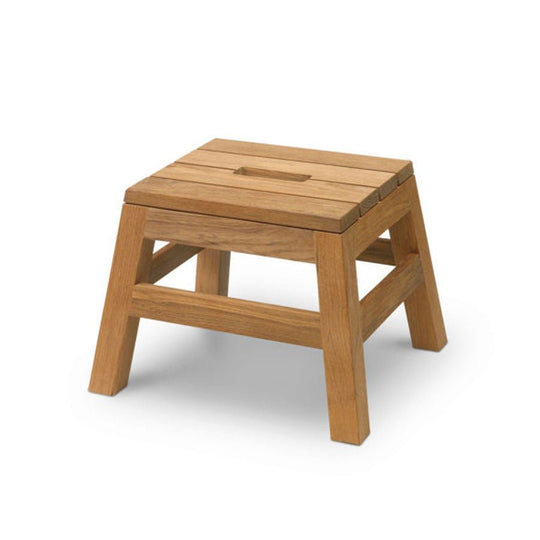 Dania Stool - Teak - Skagerak by Fritz Hansen - Stools + Benches + Ottomans - HORNE