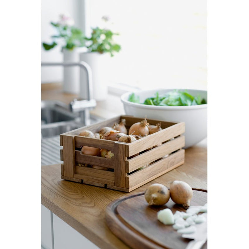 Dania Teak Onion Crate