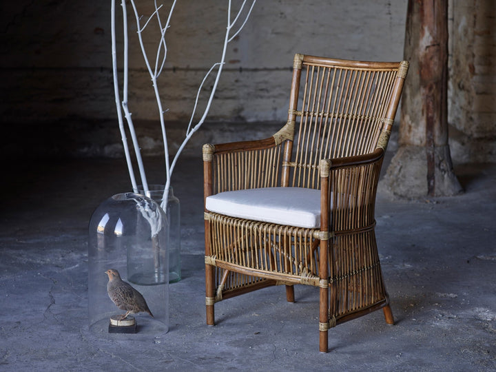 Davinci Chair - Sika Design - Chairs - Antique - Sunbrella Sailcloth Seagull - HORNE