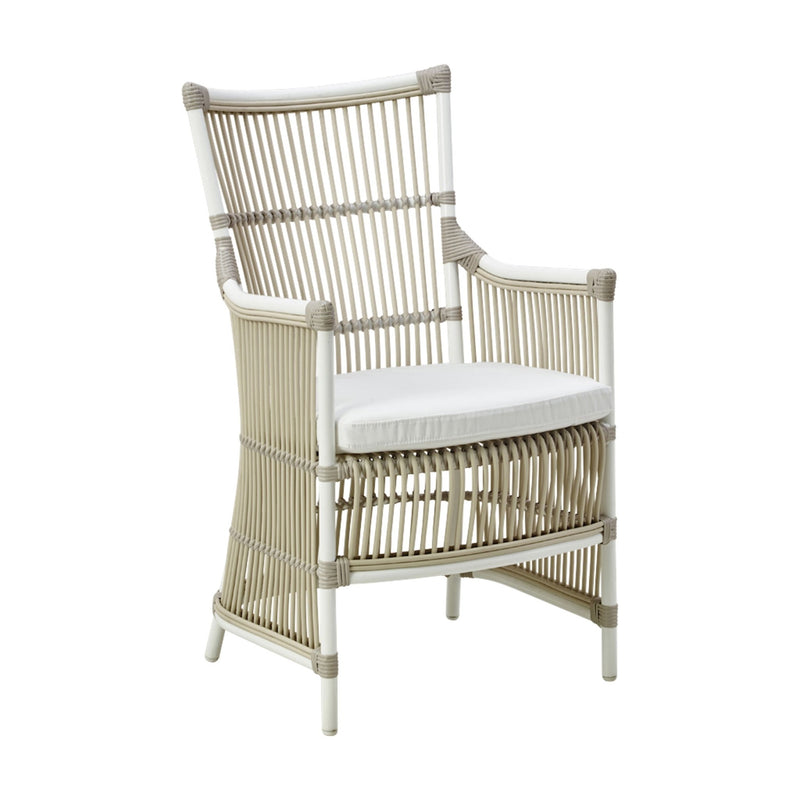 Davinci Chair - Exterior - Sika Design - Outdoor Furniture - Natural - Snow White 100% Polyester - HORNE