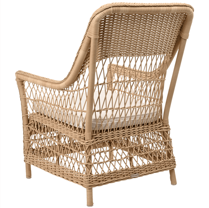 Dawn Lounge Chair - Exterior - Sika Design - Outdoor Furniture - Antique - Sunbrella Sailcloth Seagull - HORNE