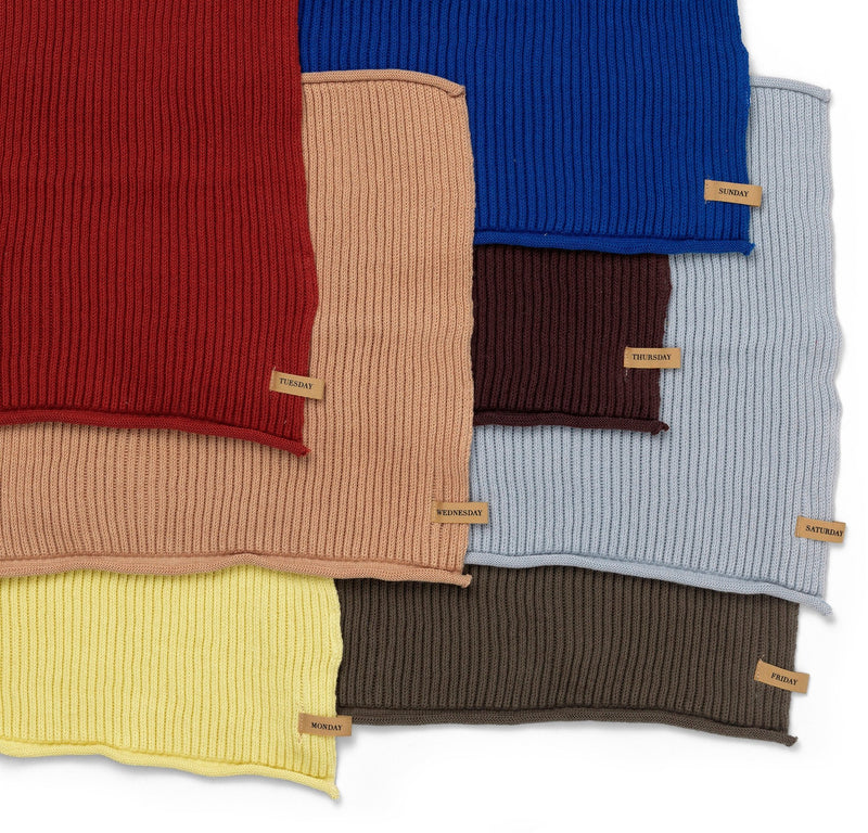 Day Cloths - Set of 7 - Ferm Living - Kitchen & Dining - Multi - HORNE