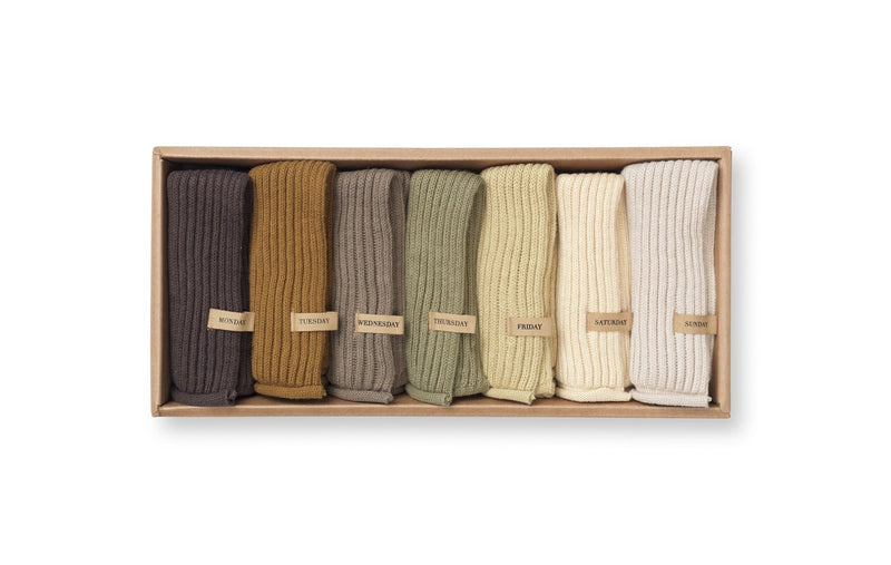 Day Cloths - Set of 7 - Ferm Living - Kitchen & Dining - Multi - HORNE