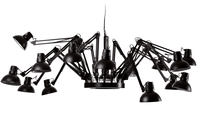 Dear Ingo Chandelier - Moooi - Chandeliers - Black - HORNE