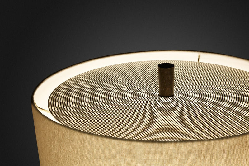 Delhi III Table Lamp - Pletz - Table + Task - No Perforated Metal diffuser - HORNE