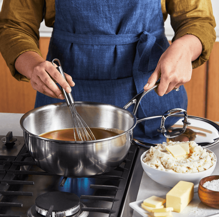 Demeyere Atlantis Saucier - Demeyere - Cookware - 2.1 Quart - HORNE