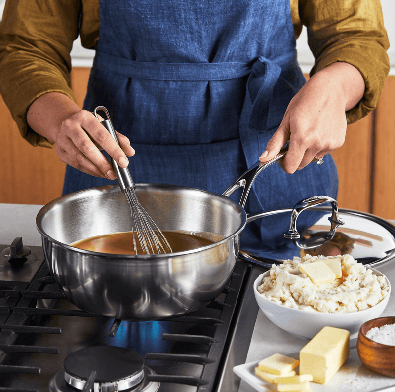 Demeyere Atlantis Saucier - Demeyere - Cookware - 2.1 Quart - HORNE