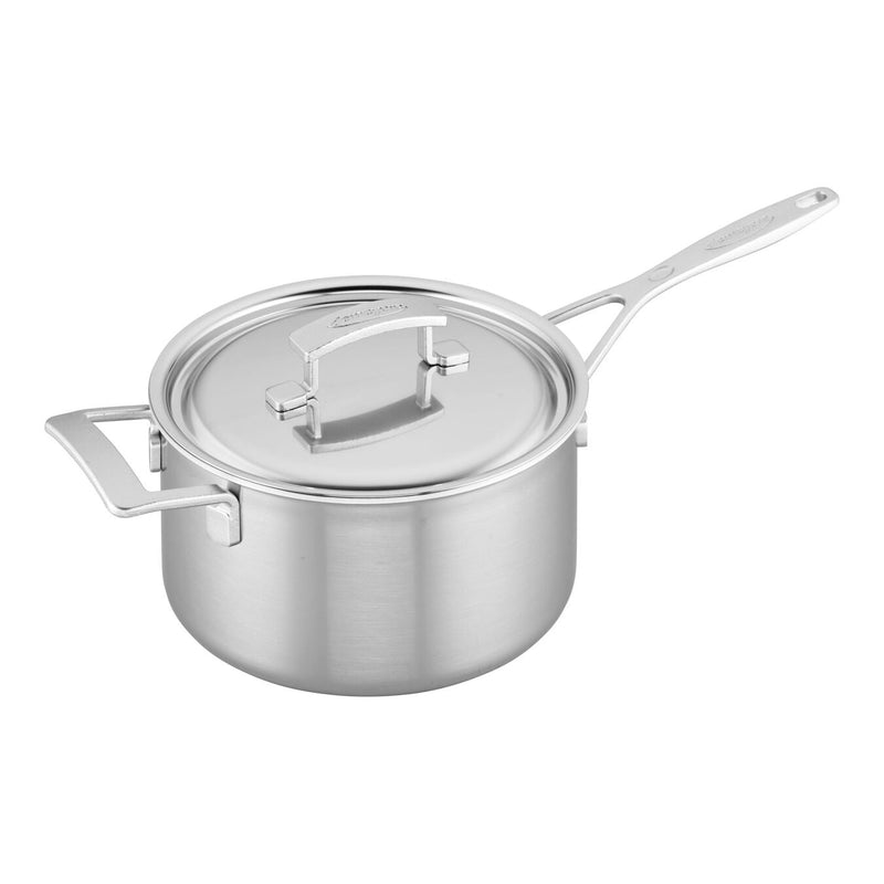 Demeyere Industry Sauce Pan with Lid - Demeyere - Cookware - 2.1 Quart - HORNE