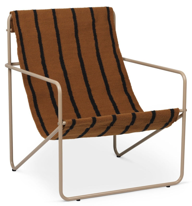 Desert Lounge Chair, Cashmere Frame - Set of 2 - Ferm Living - Chairs - Soil - Soil - HORNE