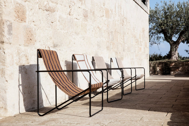 Desert Lounge Chair, Cashmere Frame - Set of 2 - Ferm Living - Chairs - Soil - Soil - HORNE