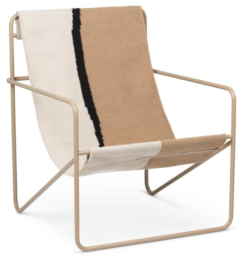 Desert Lounge Chair, Cashmere Frame - Set of 2 - Ferm Living - Chairs - Soil - Soil - HORNE