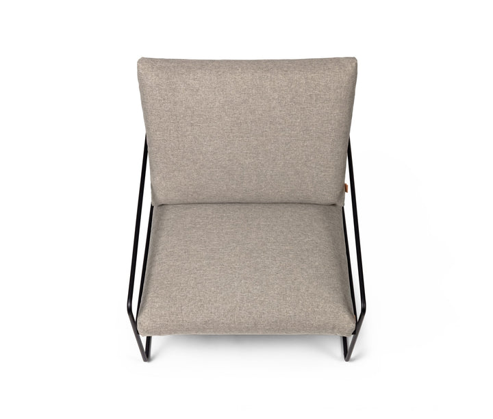 Desert Sofa 1 - Seater - Ferm Living - Sofas - Black/ Chocolate - HORNE