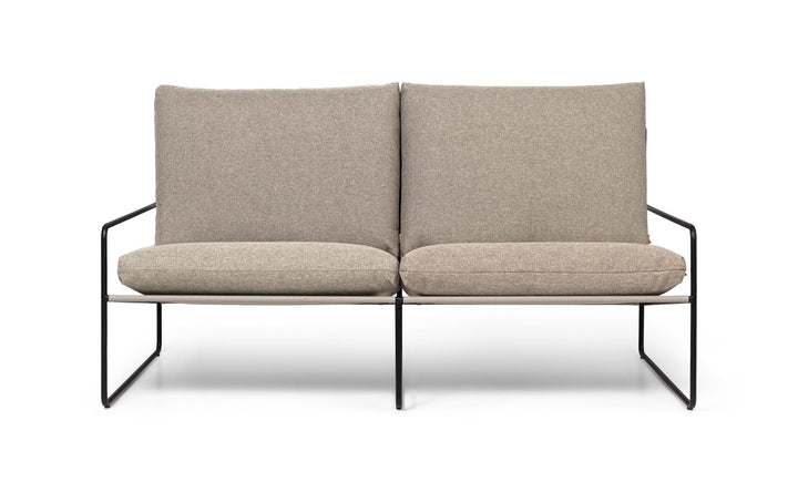 Desert Sofa 2 - Seater - Ferm Living - Sofas - Black/ Dark Sand - HORNE