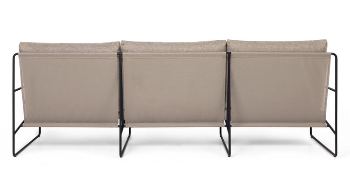 Desert Sofa 3 - Seater - Ferm Living - Sofas - Black/ Chocolate - HORNE
