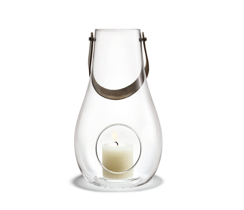 Design with Light Lantern - Clear - Holmegaard - Candle Holders - 6.5