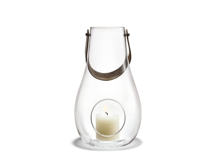 Design with Light Lantern - Clear - Holmegaard - Candle Holders - 6.5