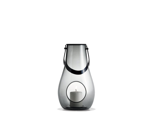 Design with Light Lantern - Smoke - Holmegaard - Candle Holders - 11.4" - HORNE