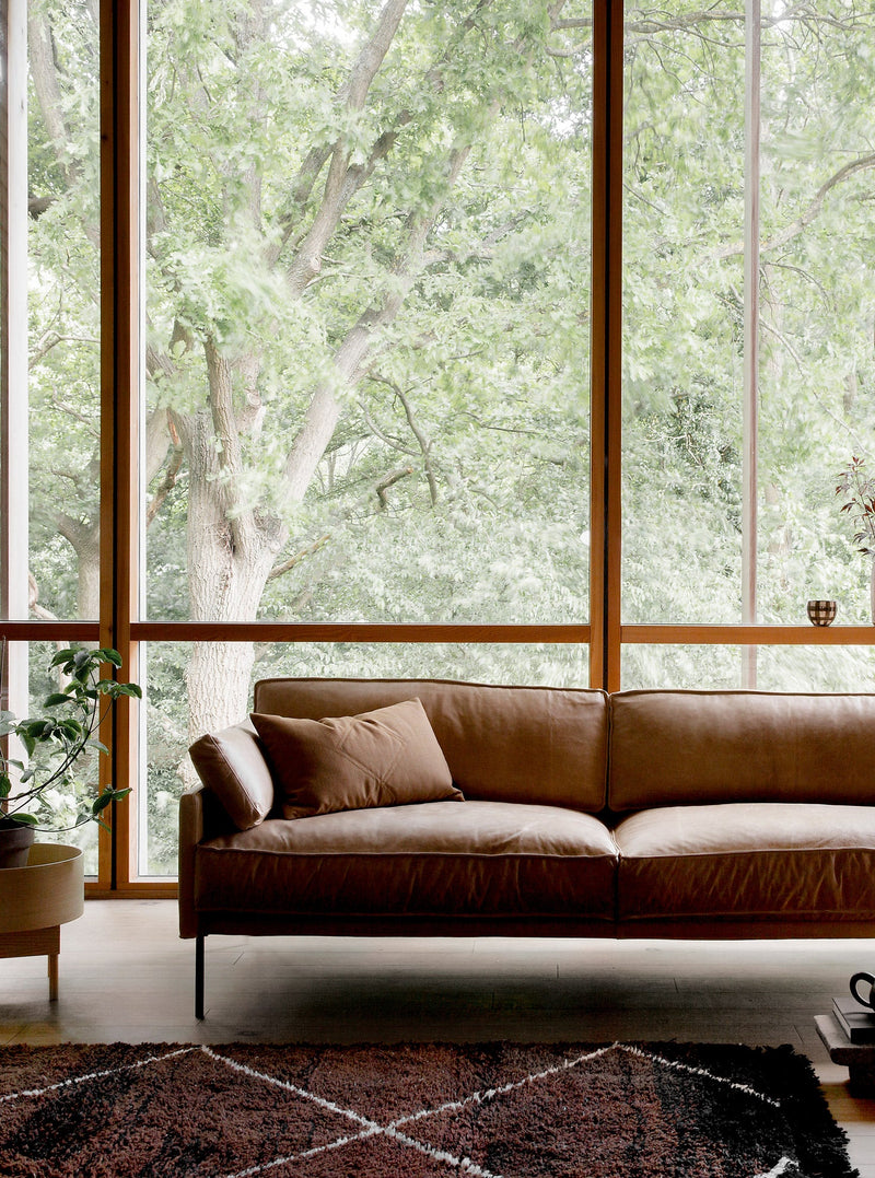 Horne DINI Modern Leather Sofa By Andreas Engesvik