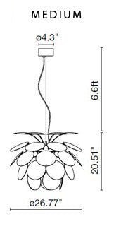 Discoco Pendant 53 - Marset - Pendants - White - HORNE