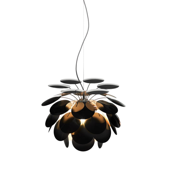 Discoco Pendant 88 - Marset - Pendants - Black - Gold - HORNE