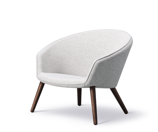 Ditzel Lounge Chair - Smoked Oak - Fredericia - Chairs - Hallingdal 110 - HORNE