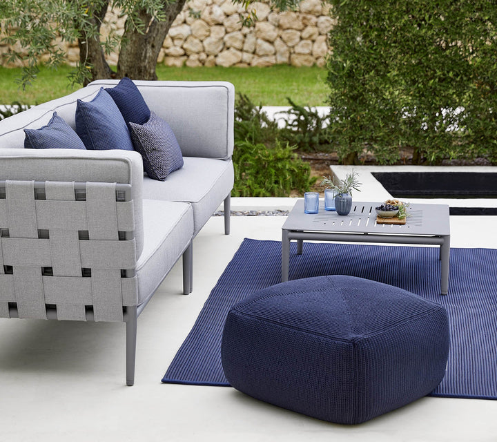 Divine Footstool - Cane Line - Outdoor Furniture - Grey - HORNE