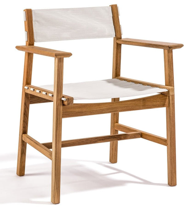 Djuro Dining Chair - Teak & Fabric