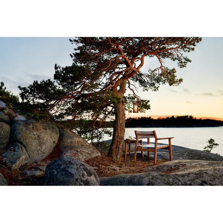 Djuro Lounge Chair - Teak & Fabric