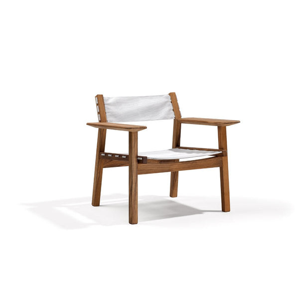 Djuro Lounge Chair - Teak & Fabric