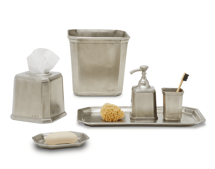 Dolomiti Trash Bin - Match Pewter - Bath - HORNE