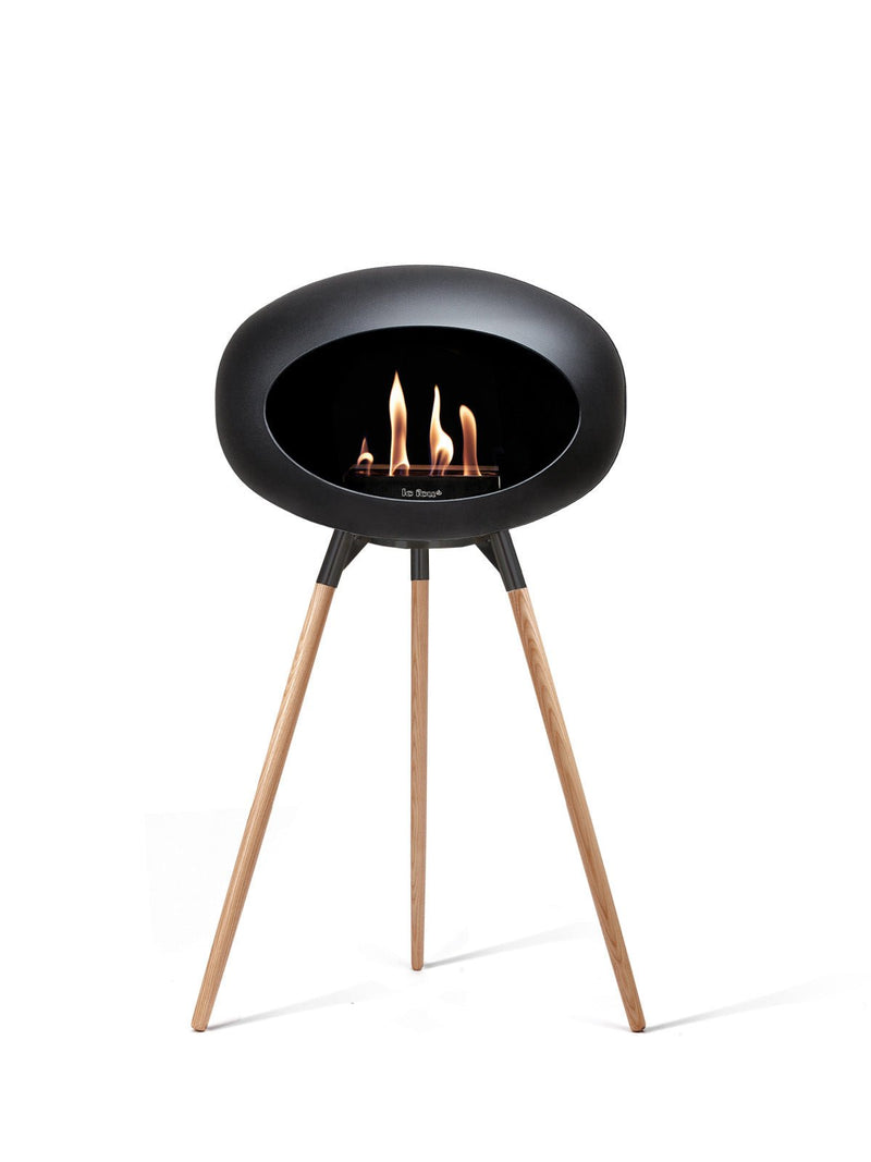 Dome - Ground High - Le Feu - Fire Pits + Grills - Black Dome - Black Bowl - Black Legs - HORNE